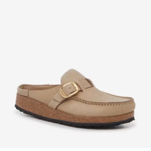 Birkenstock Shoes - Birkenstock Buckley Clog- Beige